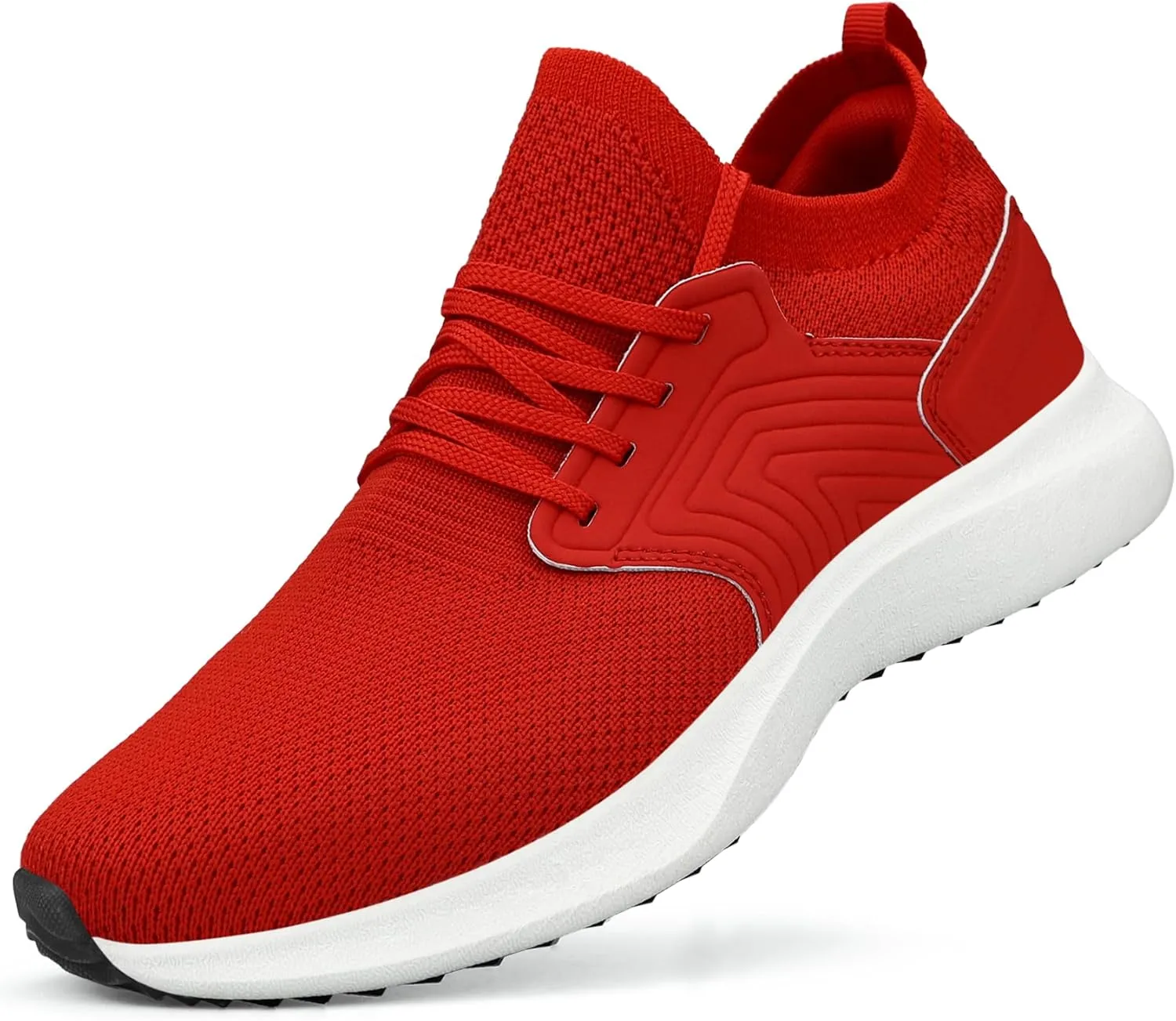Abboos Womens Walking Running Shoes-Slip on Lightweight Memory Foam Sneakers for Athletic Gym Tennis Shoes