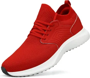 Abboos Womens Walking Running Shoes-Slip on Lightweight Memory Foam Sneakers for Athletic Gym Tennis Shoes