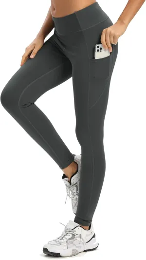 adorence Leggings for Women with Pockets (Soft, High Waist & Opaque)- Yoga Pants, Workout Leggings for Women