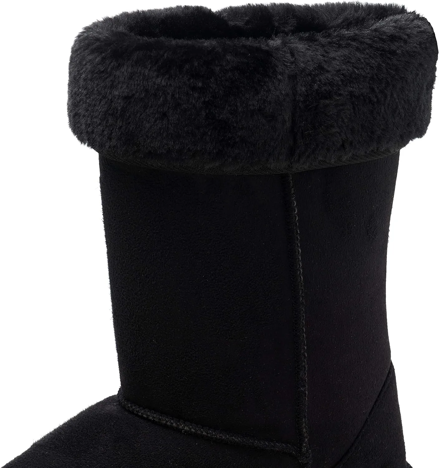 Alpine Swiss Womens 11” Tall Mid Calf Winter Boots Faux Shearling Aussie Classic