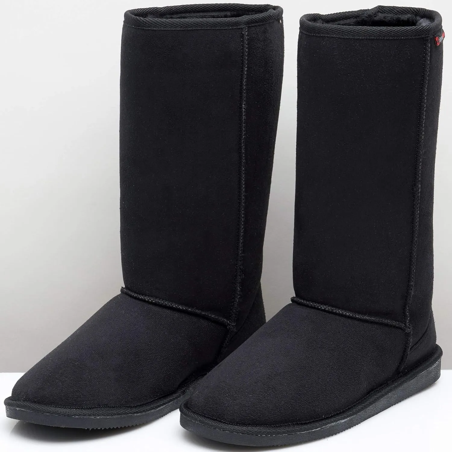 Alpine Swiss Womens 11” Tall Mid Calf Winter Boots Faux Shearling Aussie Classic