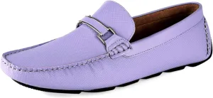 Amali Cola - Driving Moccasins for Men – Mens Slip On Loafers, Moccasins, Slip-on Dress Shoes - Driving Loafers with Matching Color Bit
