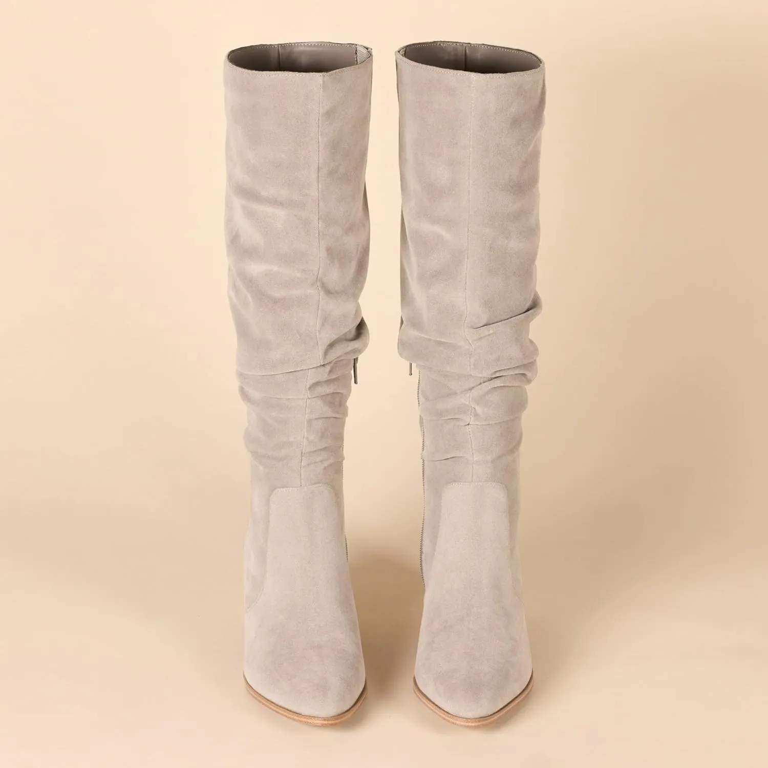 Amazon Essentials Women's Tall Block Heel Boots