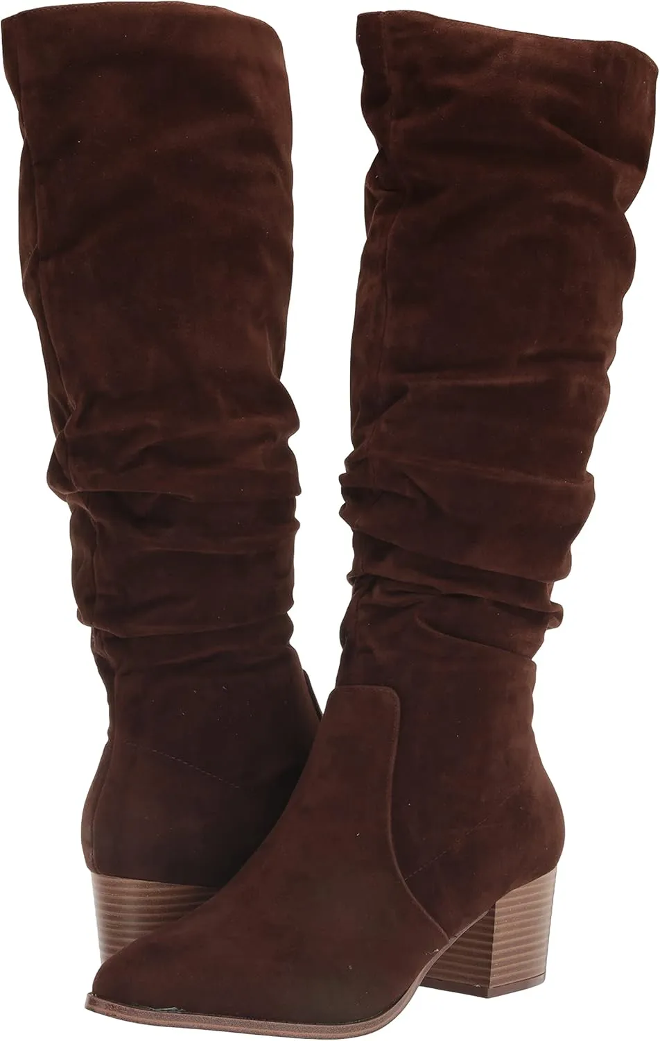 Amazon Essentials Women's Tall Block Heel Boots