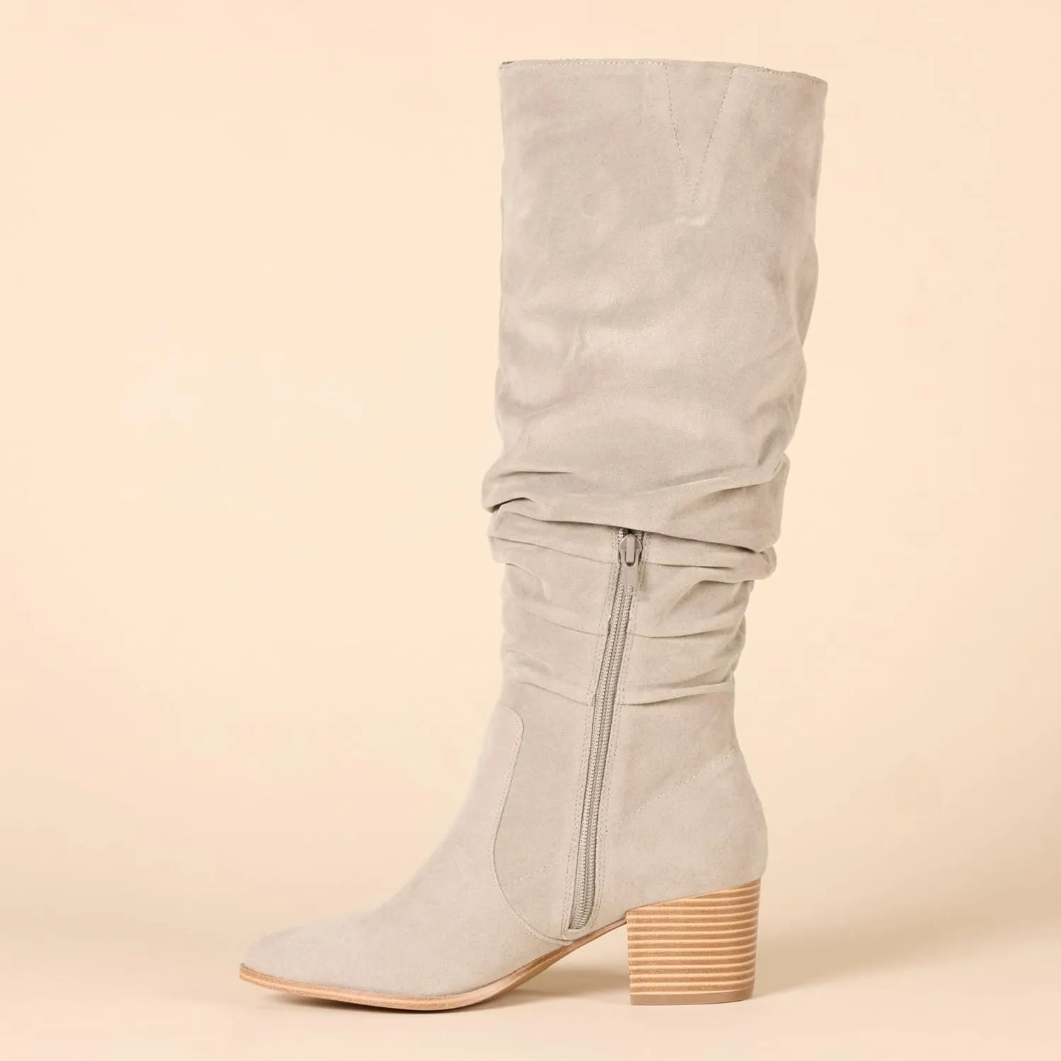 Amazon Essentials Women's Tall Block Heel Boots
