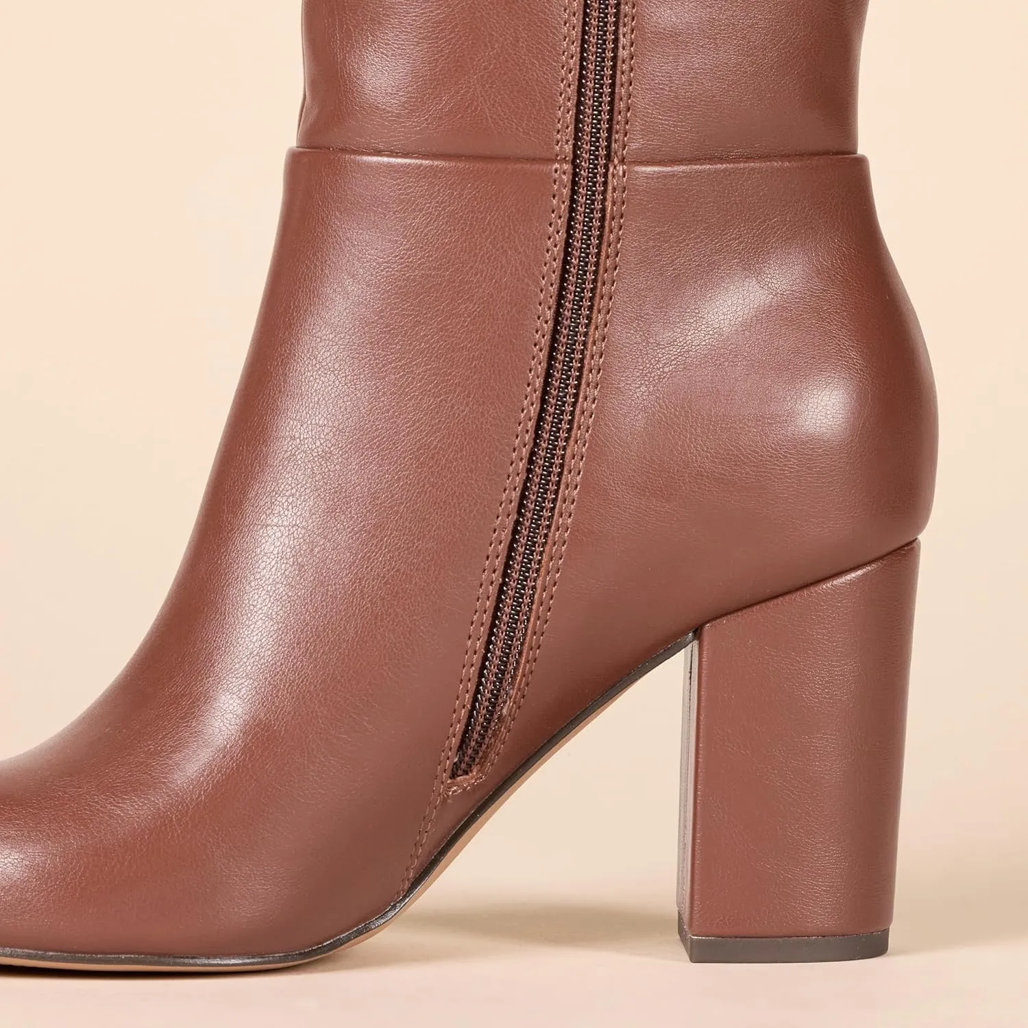 Amazon Essentials Women's Tall Heel Boot