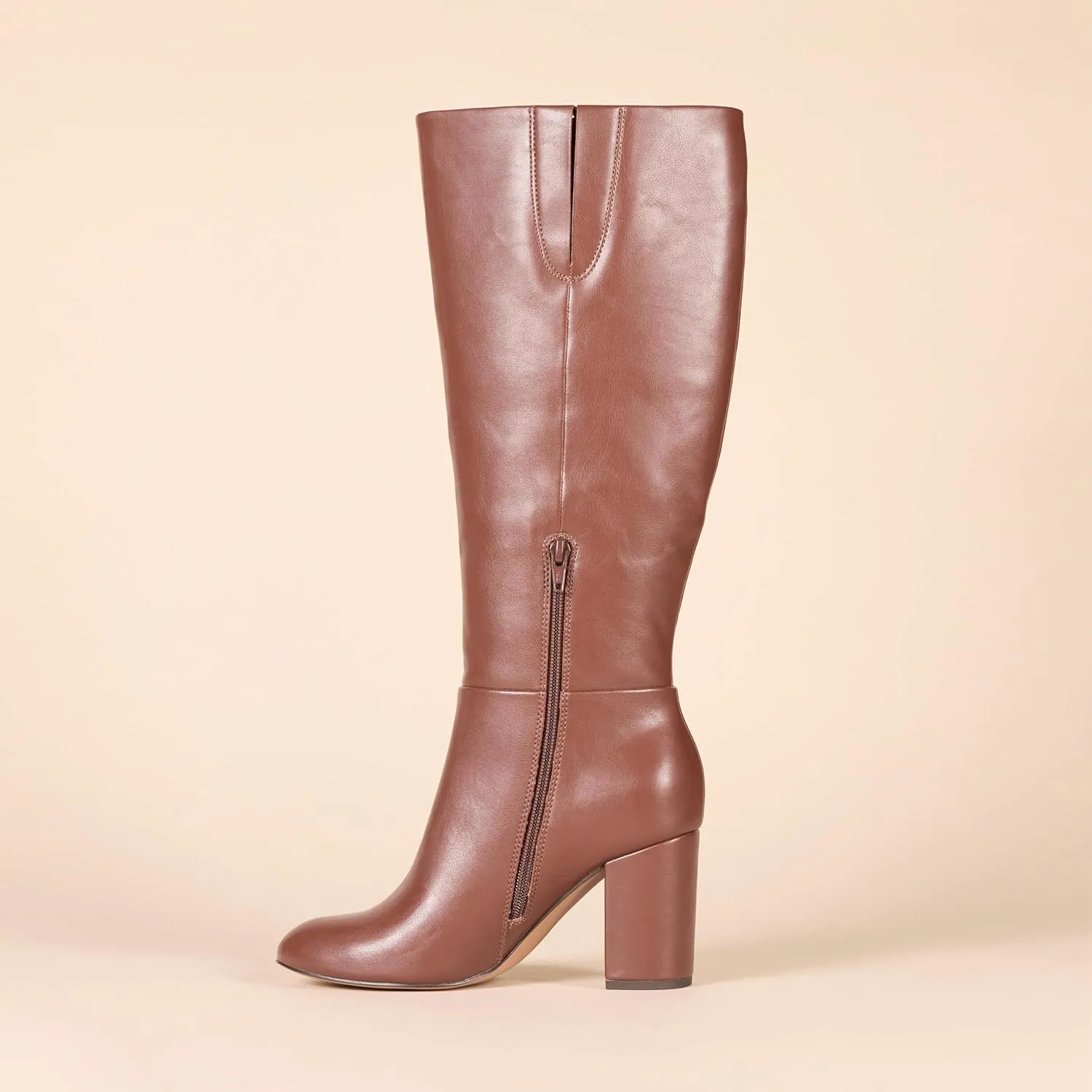 Amazon Essentials Women's Tall Heel Boot