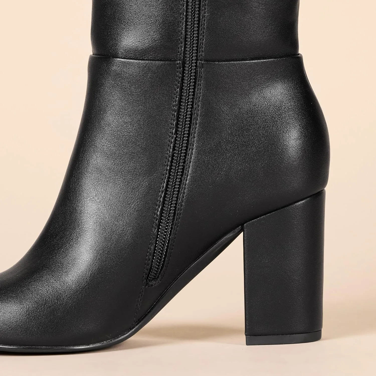 Amazon Essentials Women's Tall Heel Boot