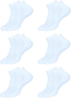 Ankle Socks Women |6 Pack| Running Athletic Cotton Loafers Shoes Casual Wear|Sports Gym Active Everyday Sock