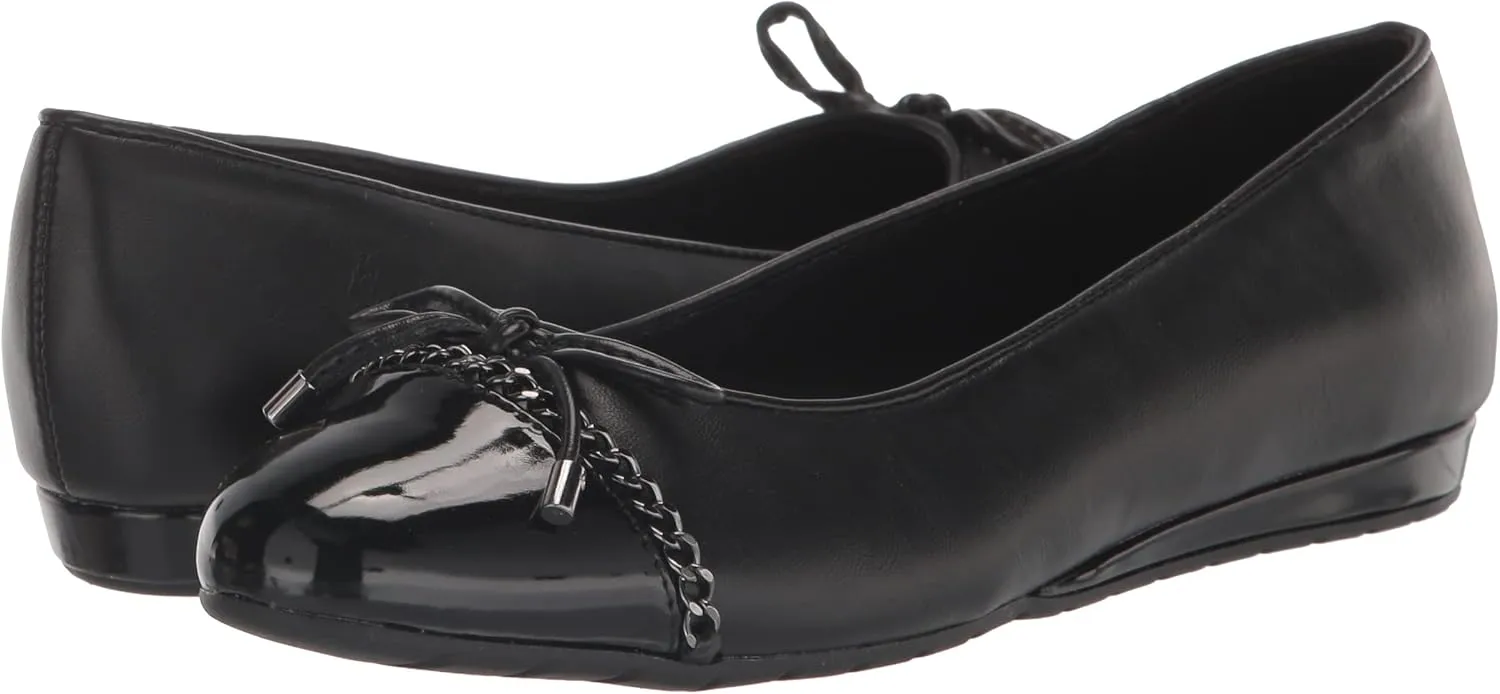 Anne Klein Womens Loafers Faux Suede