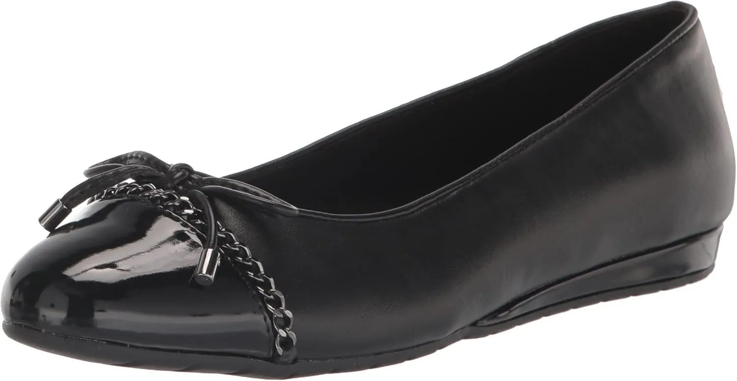 Anne Klein Womens Loafers Faux Suede