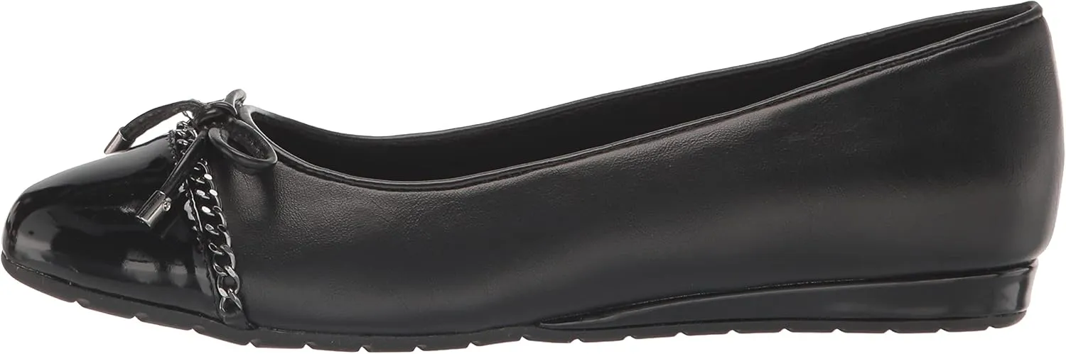 Anne Klein Womens Loafers Faux Suede