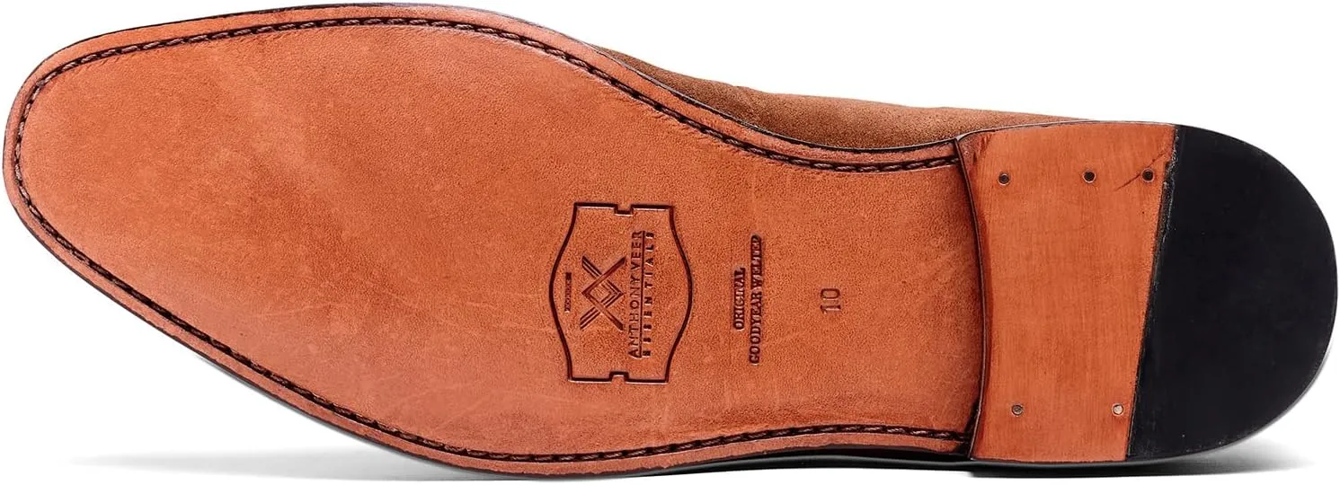 Anthony Veer Kennedy Tassel Loafer for Men | Goodyear Welt Construction | Ortholite Footbed & Recraftable Leather Sole