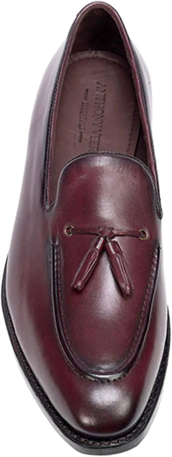 Anthony Veer Kennedy Tassel Loafer for Men | Goodyear Welt Construction | Ortholite Footbed & Recraftable Leather Sole