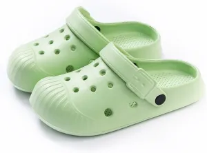 Anti-Collision Garden Clogs for Women and Men, Non-Slip Sandals, Slip On Work Shoes Heel Strap Mules Lightweight Shower Slippers Beach Indoor Outdoor Casual Wear Soft Air Cushion Sole Slides