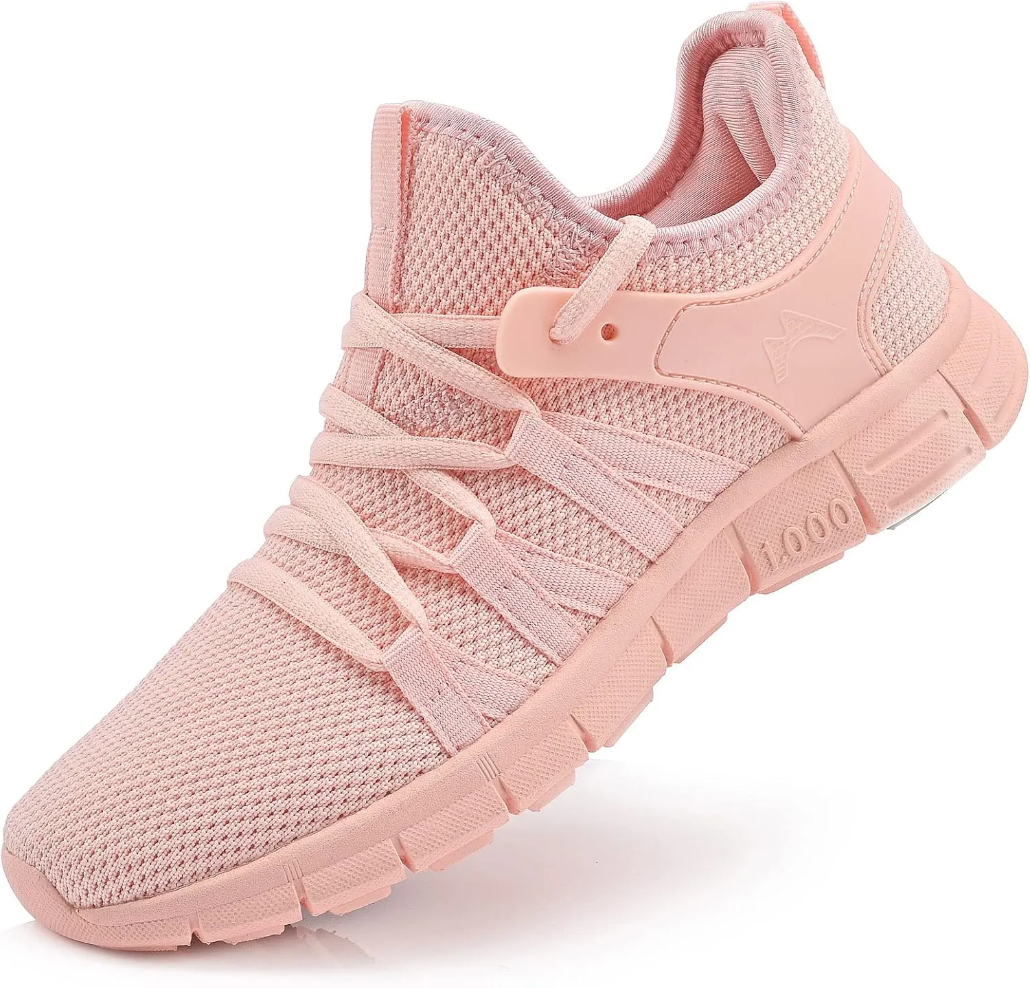 AOE Womens Fashion Walking Running Shoes Ultra Lightweight Breathable Mesh Tennis Shoes Non Slip Athletic Workout Gym Sneakers