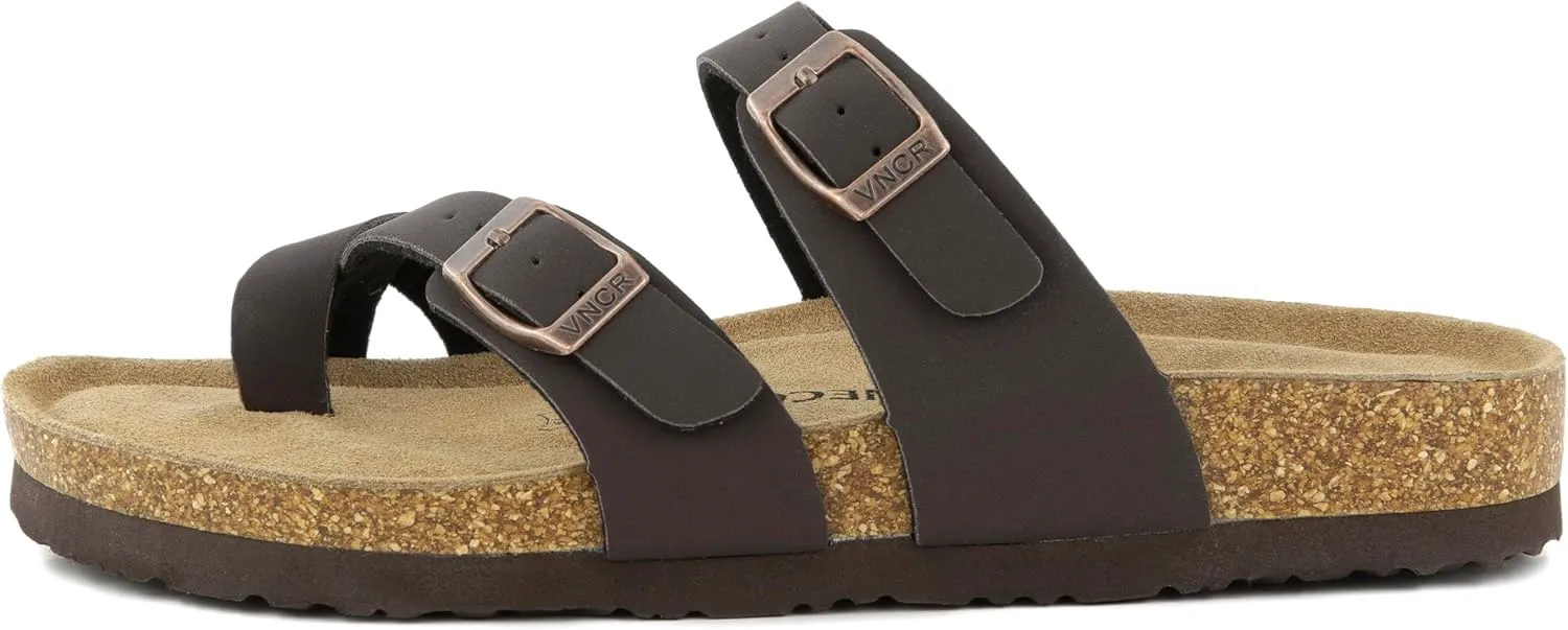 Arena Cork Sandals for Women – Cork Sandals Women’s Summer Shoes – Comfortable Slide Sandals