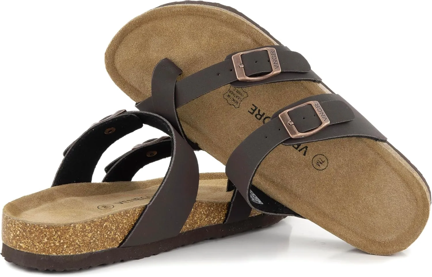 Arena Cork Sandals for Women – Cork Sandals Women’s Summer Shoes – Comfortable Slide Sandals