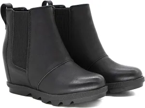 Athlefit Women's Wedge Boots Comfortable Ankle Wedge Booties