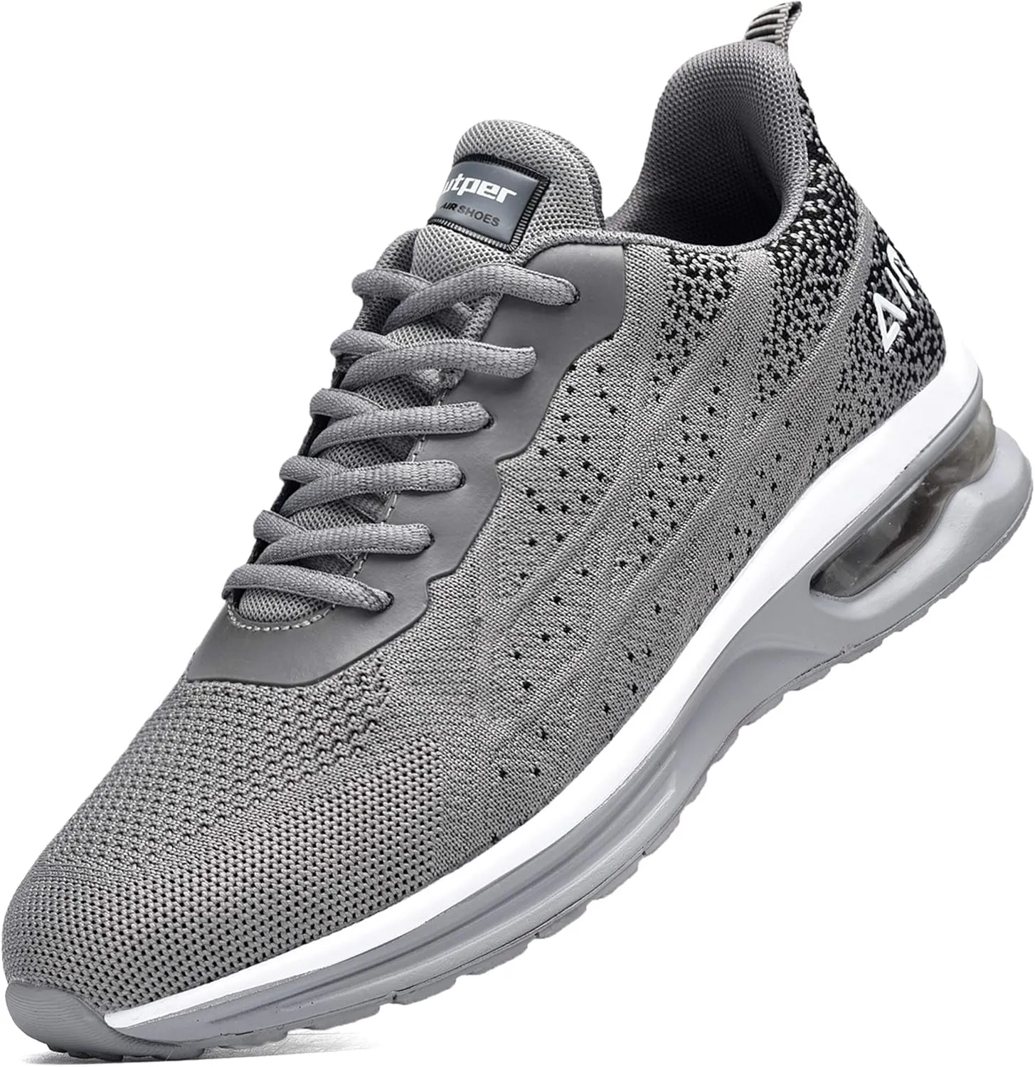 Autper Mens Air Athletic Running Tennis Shoes Lightweight Sport Gym Jogging Walking Sneakers US 6.5-US12.5