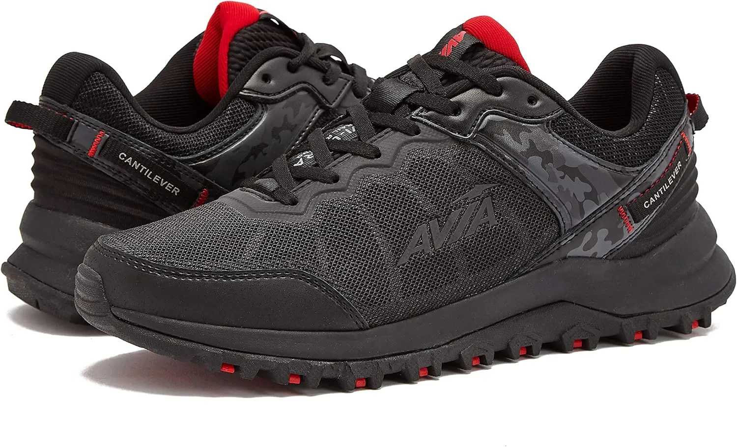 Avia Ultra Men’s Trail Running Shoes, Lightweight Breathable Mesh Sneakers for Men