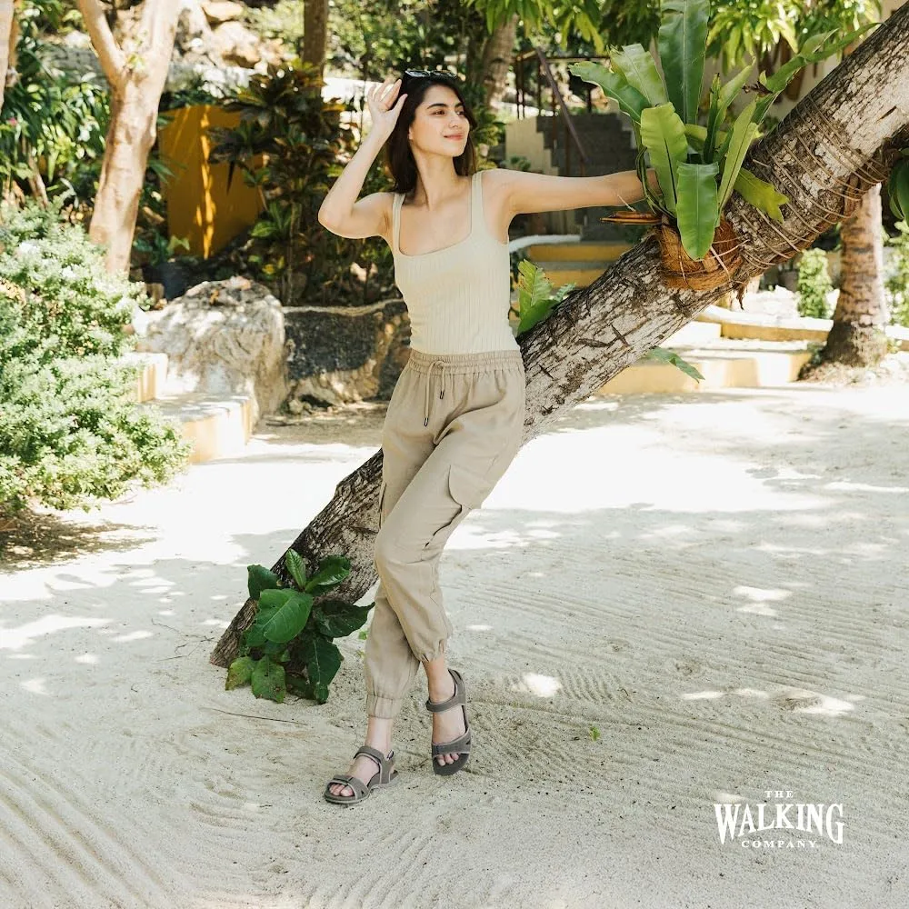 Balboa Sport Sandal | Walking Sandals Women | Water Resistant Leather Sandals | Three Points of Adjustability