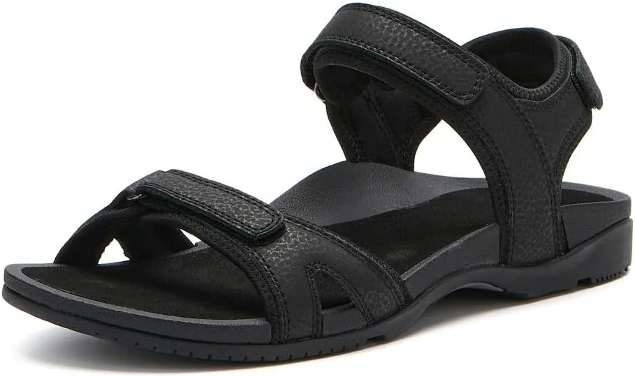 Balboa Sport Sandal | Walking Sandals Women | Water Resistant Leather Sandals | Three Points of Adjustability