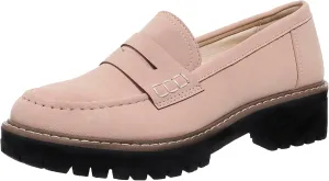 Bandkos Women's Platform Penny Loafers Slip On-Suede Chunky Dress Shoes Casual Business Oxford for Work