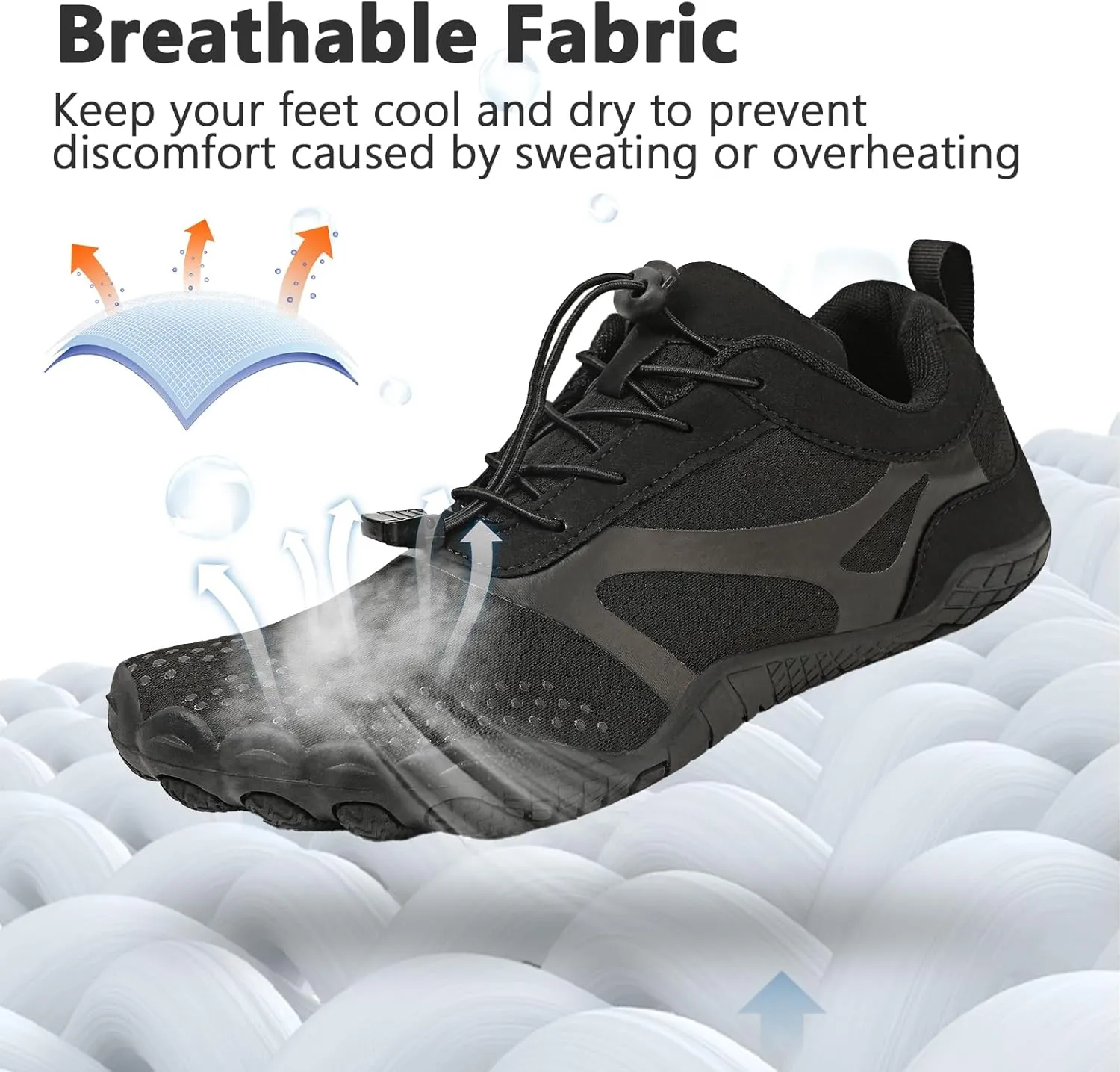 Barefoot Shoes Mens Womens Minimalist Cross Training Shoes with Wide Toe Box Athletic Zero Drop Trail Walking Hiking Running Sneakers