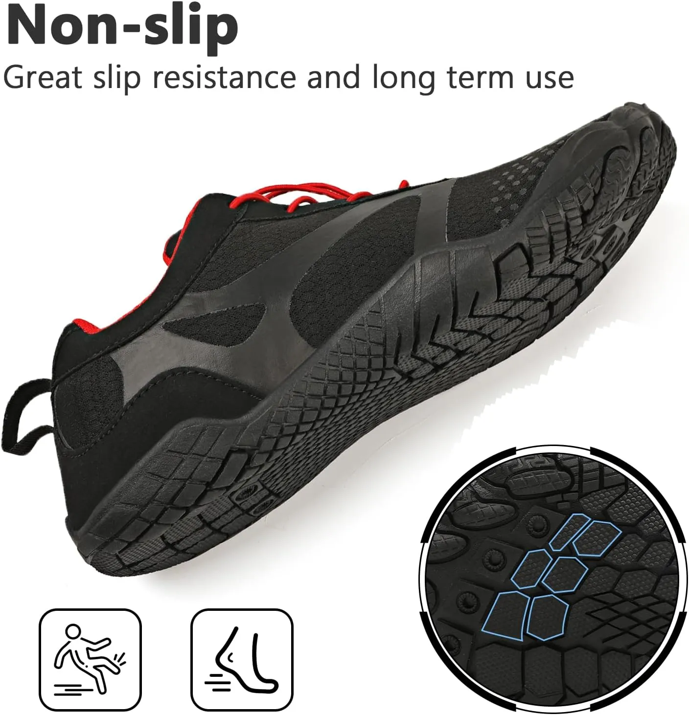 Barefoot Shoes Mens Womens Minimalist Cross Training Shoes with Wide Toe Box Athletic Zero Drop Trail Walking Hiking Running Sneakers