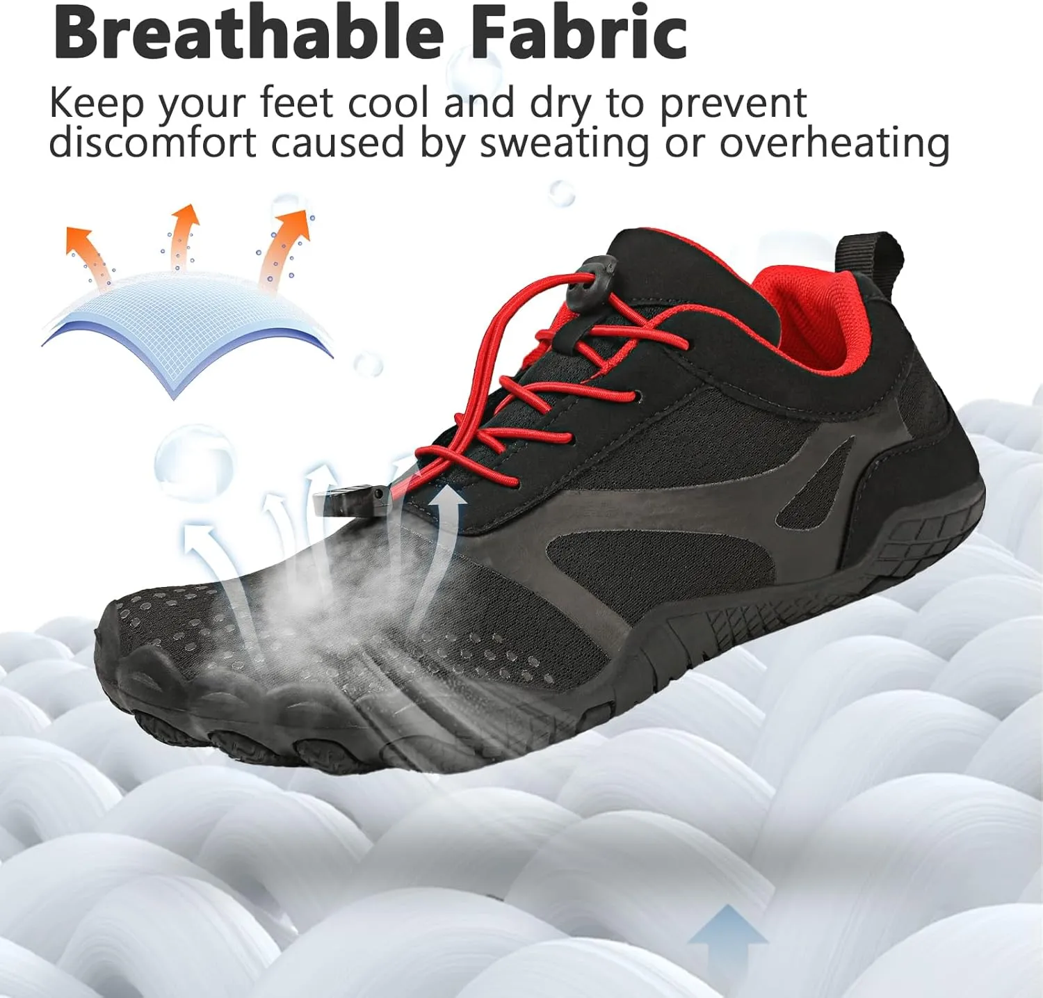 Barefoot Shoes Mens Womens Minimalist Cross Training Shoes with Wide Toe Box Athletic Zero Drop Trail Walking Hiking Running Sneakers
