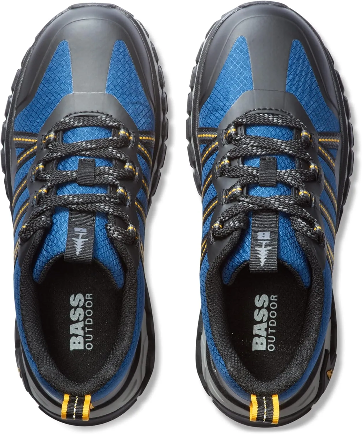 BASS OUTDOOR Women's Peak Webbing Hiking Shoes – Lace-up Trail Sneakers