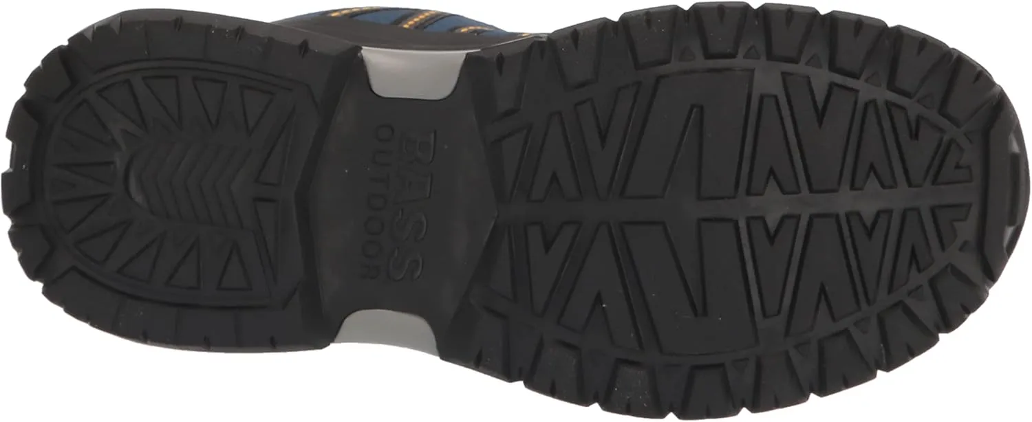 BASS OUTDOOR Women's Peak Webbing Hiking Shoes – Lace-up Trail Sneakers