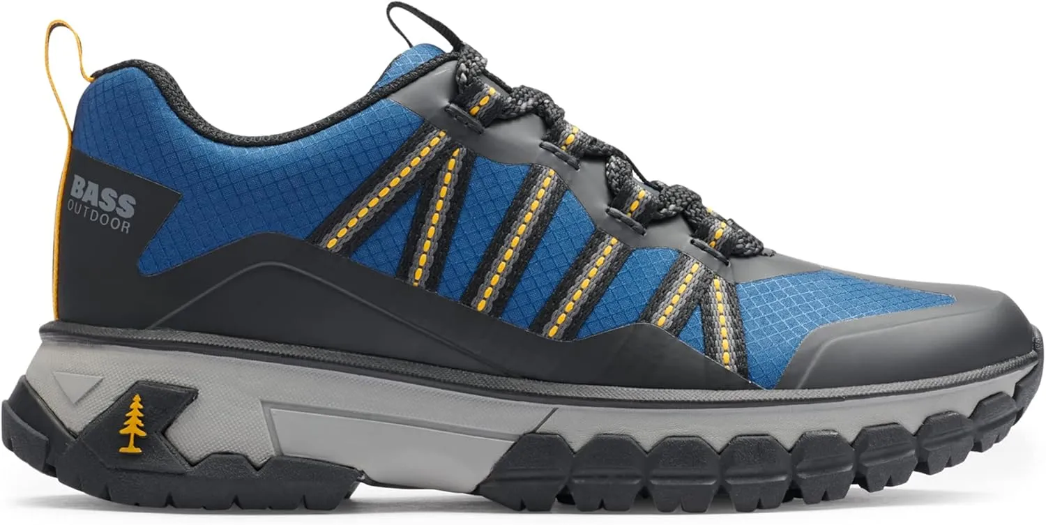 BASS OUTDOOR Women's Peak Webbing Hiking Shoes – Lace-up Trail Sneakers