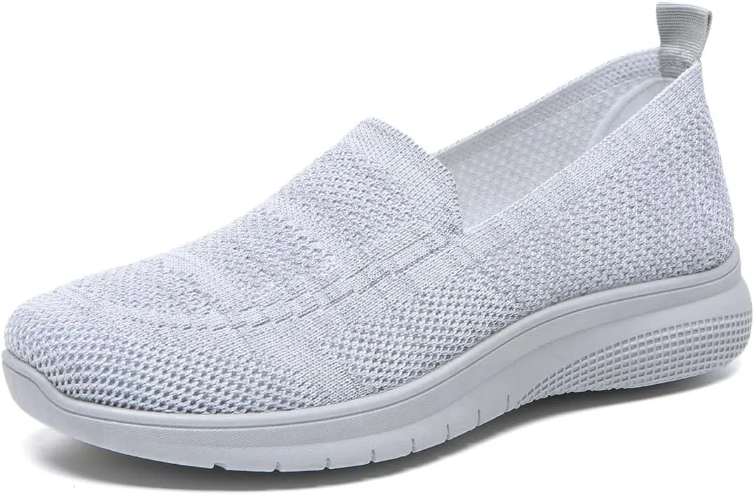 Bernal Sneakers for Women Walking Shoes Non Slip Lightweight Casual Breathable Tennis Shoes Workoout Casual Mesh Gym Loafers