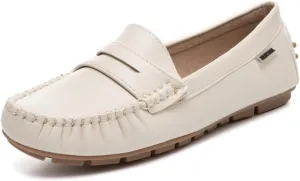 Bernal Women Penny Loafers Casual Comfortable Slip On Flat Shoes Driving Loafers Work Walking Shoes