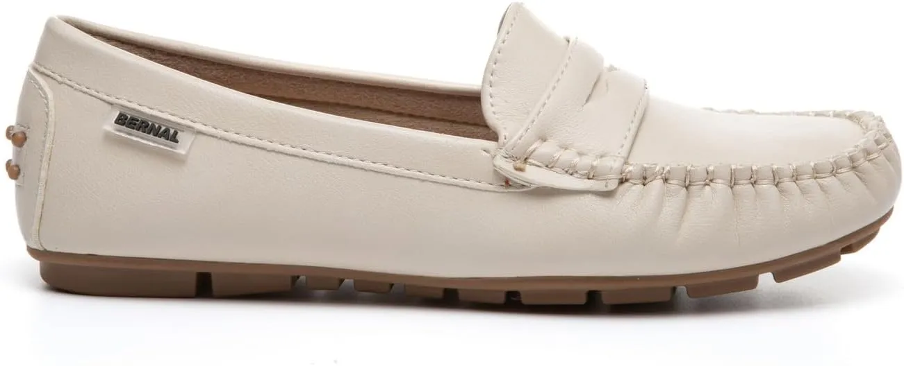 Bernal Women Penny Loafers Casual Comfortable Slip On Flat Shoes Driving Loafers Work Walking Shoes