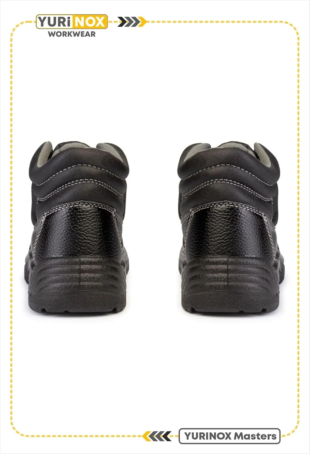 Boots Masters - Steel Safety Toe - Puncture-Proof Steel Sole - Utility Work Boots for Construction and Warehouse