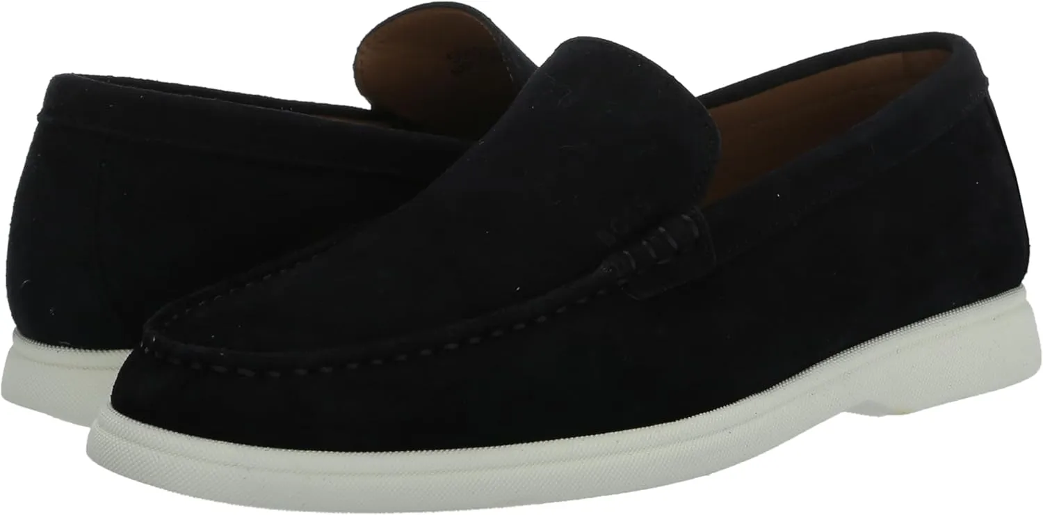 BOSS Women's Smooth Suede Sneaker Sole Loafers