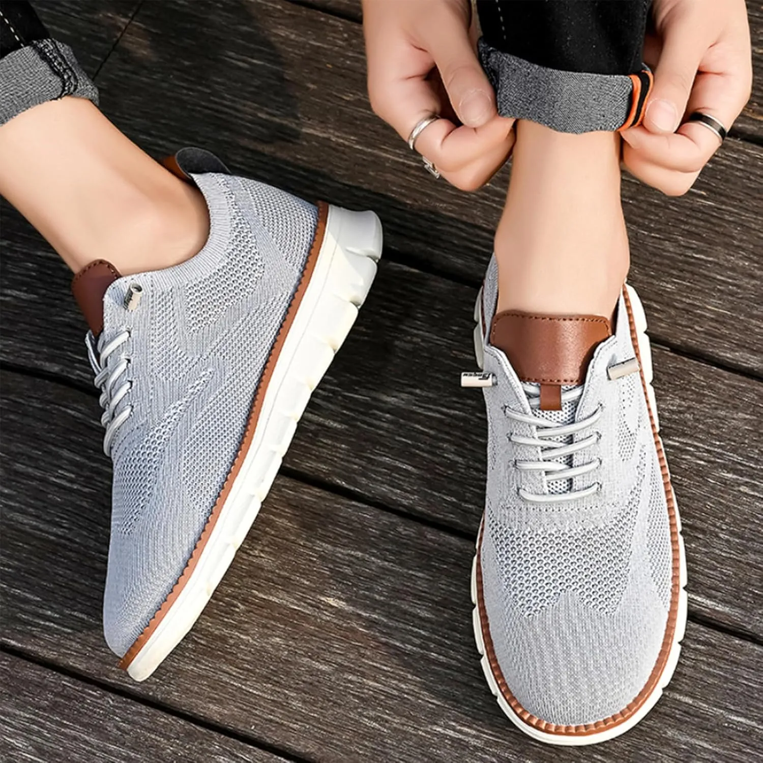 Breeze Shoes - Lightweight Breathable Mesh Sneakers for All-Day Comfort