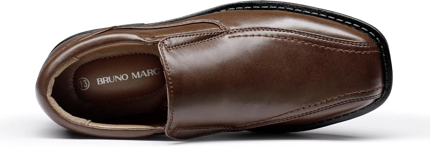 Bruno Marc Boy's Dress Shoes Slip-On Loafer Wedding Shoes