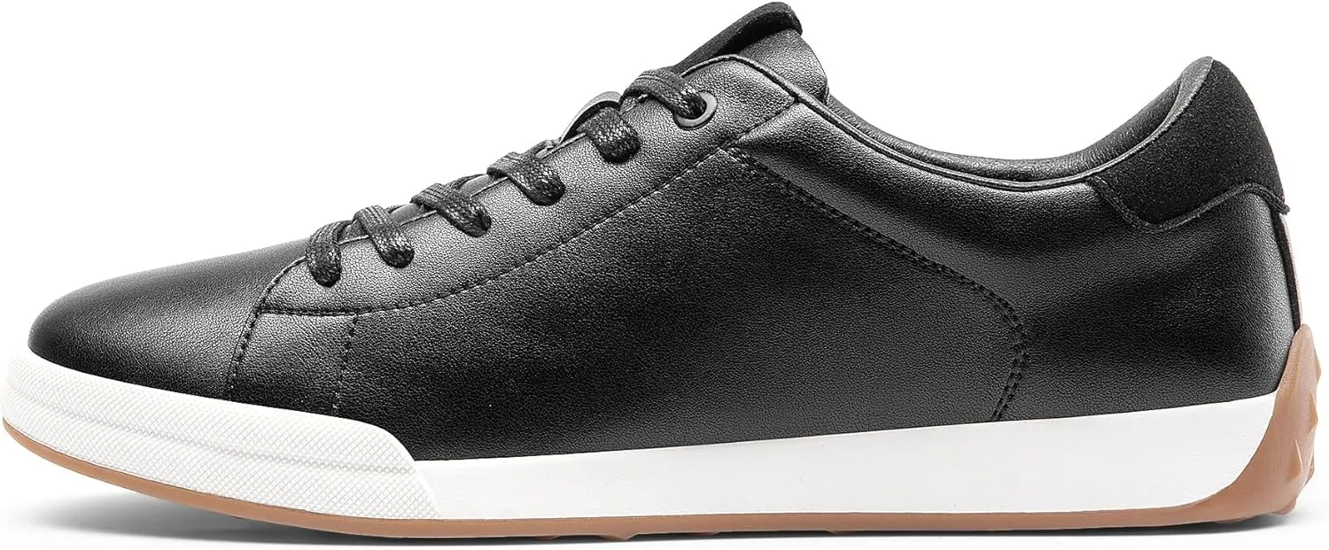 Bruno Marc Men's Casual Dress Sneakers Business Shoes Lace-up Flexible Fashion Sneakers