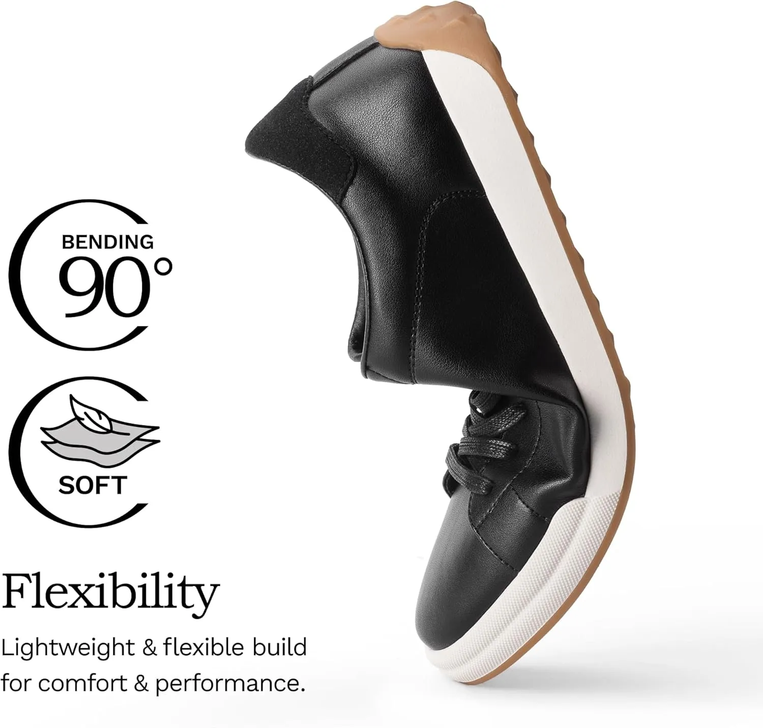 Bruno Marc Men's Casual Dress Sneakers Business Shoes Lace-up Flexible Fashion Sneakers