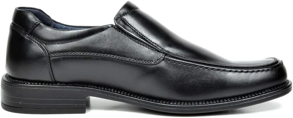 Bruno Marc Men's Goldman-02 Slip on Leather Lined Square Toe Dress Loafers Shoes for Casual Weekend Formal Work
