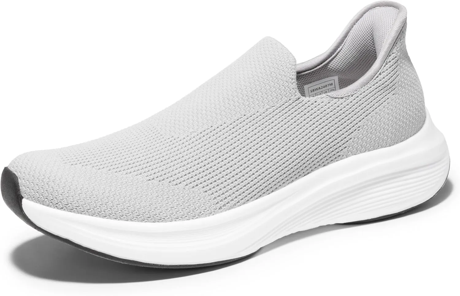 Bruno Marc Men's Hands Free Slip-on Loafers Comfortable Walking Shoes Breathable Knit Casual Sneakers