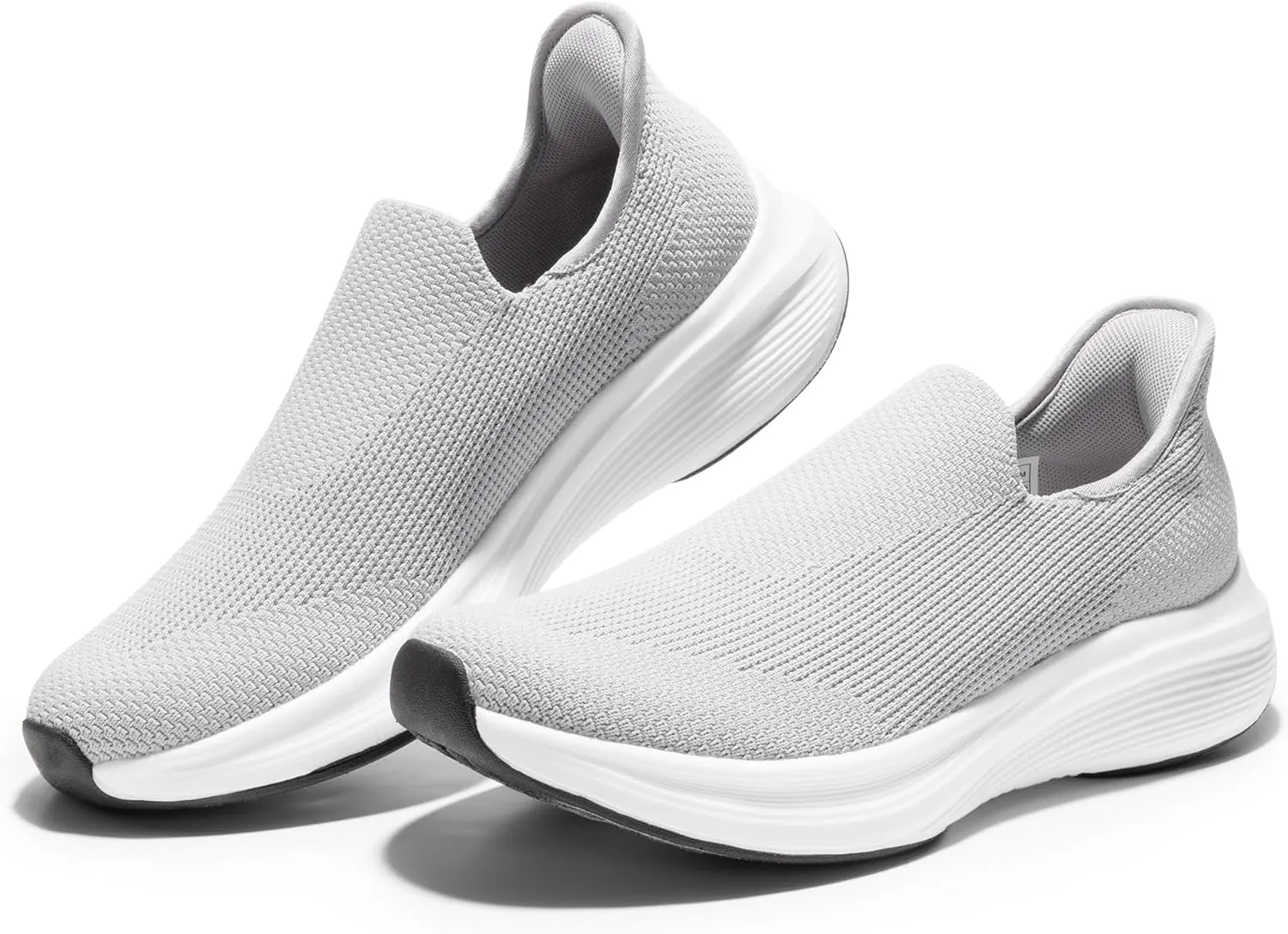 Bruno Marc Men's Hands Free Slip-on Loafers Comfortable Walking Shoes Breathable Knit Casual Sneakers