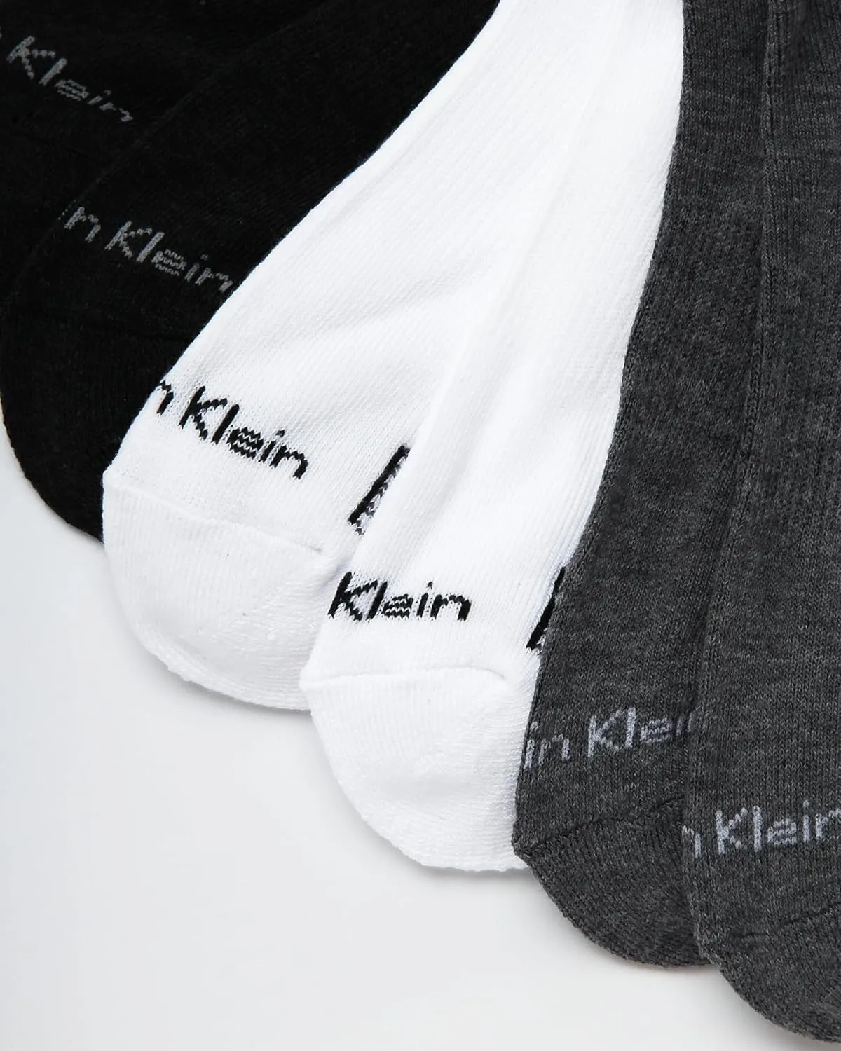 Calvin Klein Men's No Show Socks - 6 Pack Lightweight Cushioned Low Cut Socks for Sneakers, Loafers, Boat Shoes (Size: 7-12)