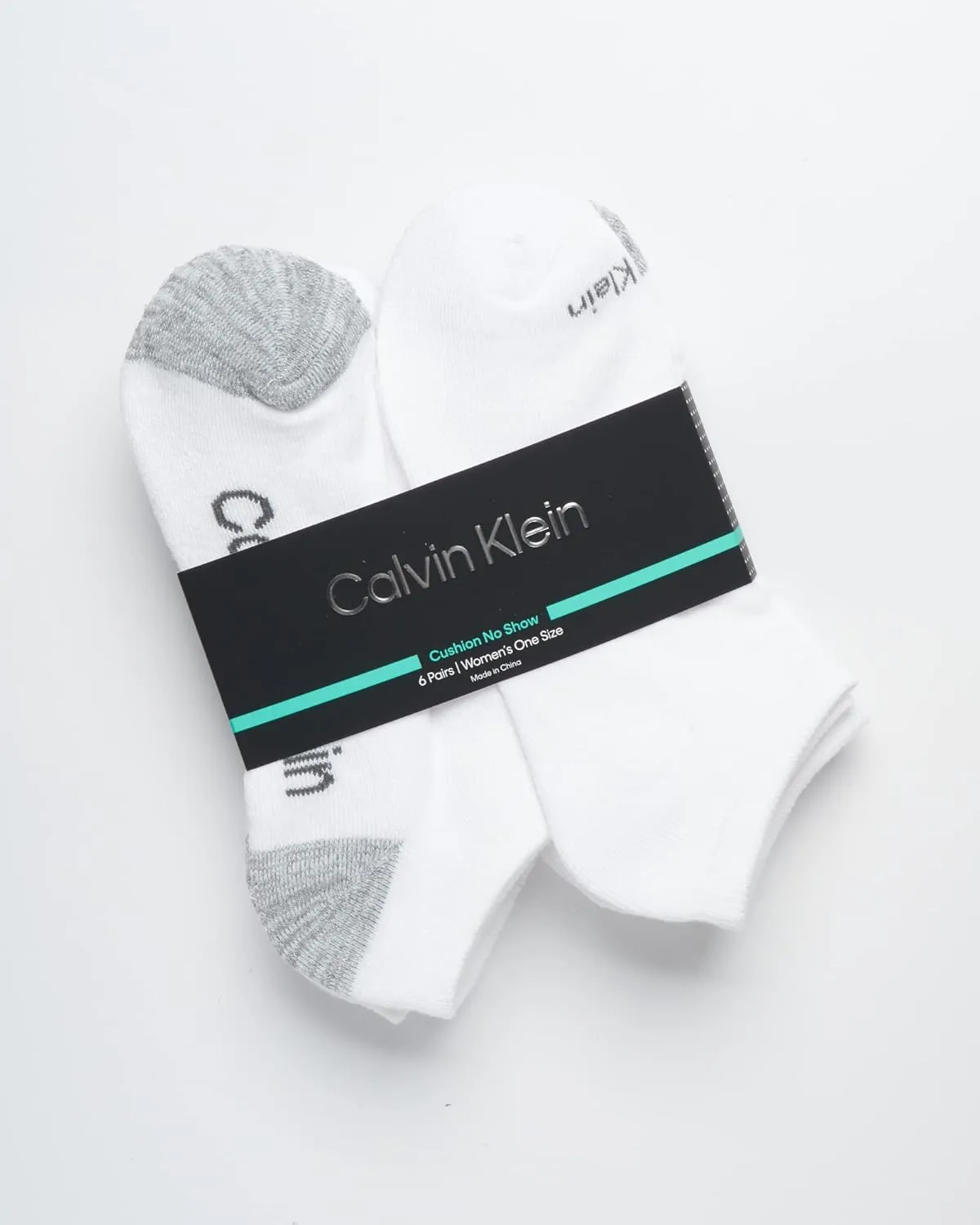 Calvin Klein Women's Low Cut Socks 6 Pack Performance Cushion Comfort No Show Socks - Breathable Athletic Socks for Women4-10