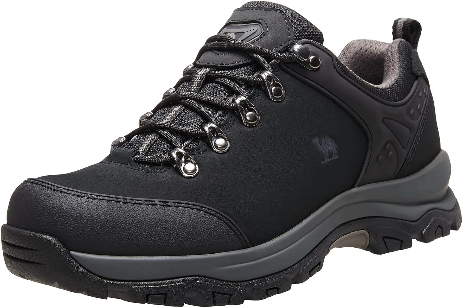 CAMEL CROWN Hiking Shoes Men Trekking Shoe Low Top Outdoor Walking Waterproof Leather Trail Sneakers