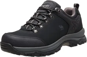 CAMEL CROWN Hiking Shoes Men Trekking Shoe Low Top Outdoor Walking Waterproof Leather Trail Sneakers